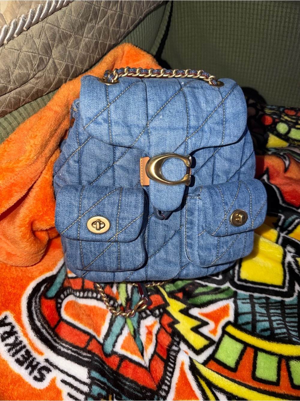 Like new coach tabby backpack